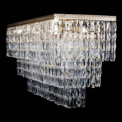 Люстра Милан Прямоугольник №8 в Сочи Гусь Хрустальный