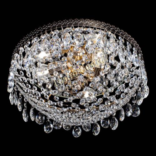 Люстра Милан Сетка с журавликами в Сочи Гусь Хрустальный