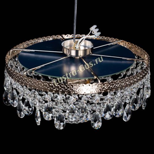 Люстра Милан Сетка с журавликами в Сочи Гусь Хрустальный