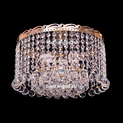 Люстра Анжелика 3 лампы + низ 2 в Сочи Гусь Хрустальный