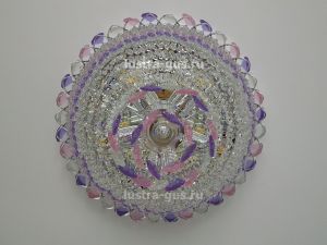 Люстра Катерина дубик цветная в Сочи отзыв и фото покупателя