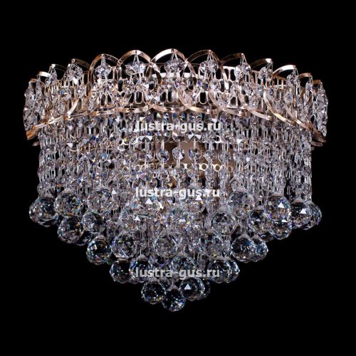 Люстра Катерина пирамида Шар 2 в Сочи Гусь Хрустальный