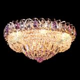 Люстра Кольцо Классика фиолетовая в Сочи