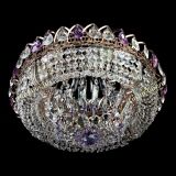 Люстра Кольцо Классика фиолетовая в Сочи