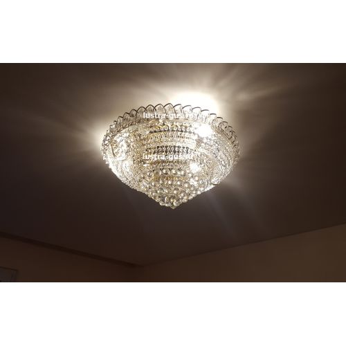 Люстра Кольцо пирамида шар 30 мм в Сочи Гусь Хрустальный