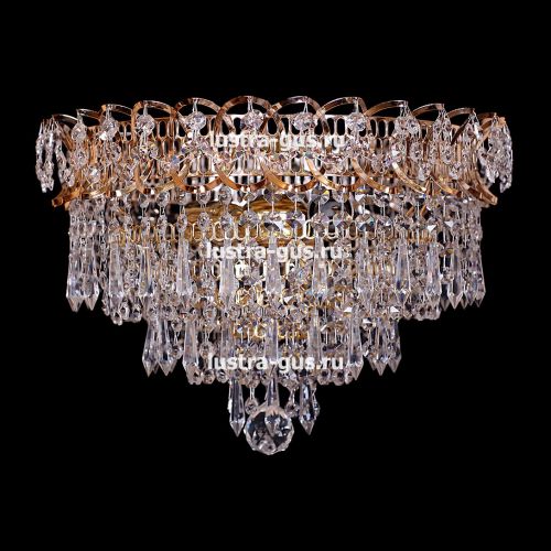 Люстра Крокус 3 лампы карандаш большой в Сочи Гусь Хрустальный