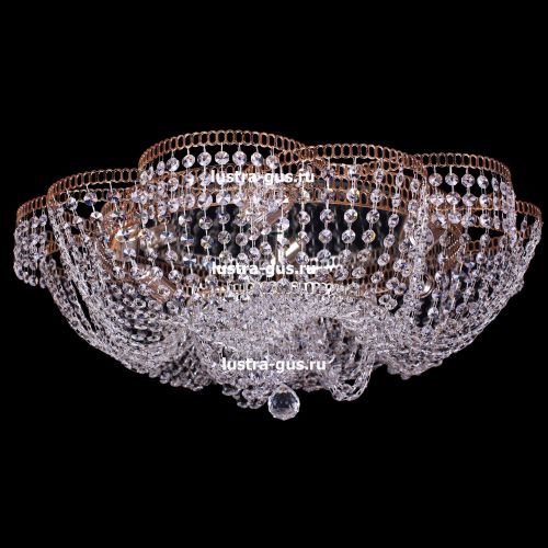 Люстра Лотос Пион 6 ламп в Сочи Гусь Хрустальный