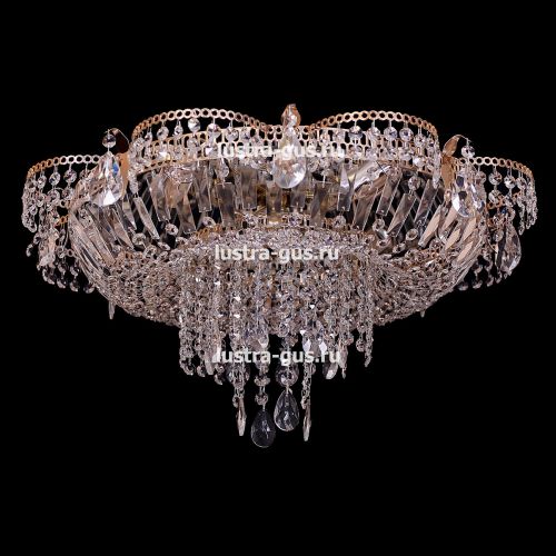 Люстра Ромашка 6 ламп  в Сочи Гусь Хрустальный