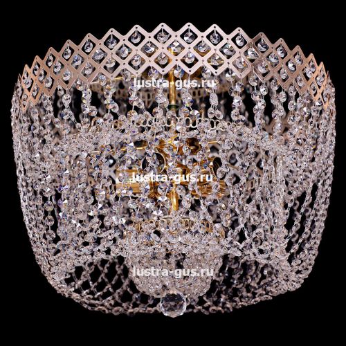 Люстра Водопад корона № 3 в Сочи Гусь Хрустальный