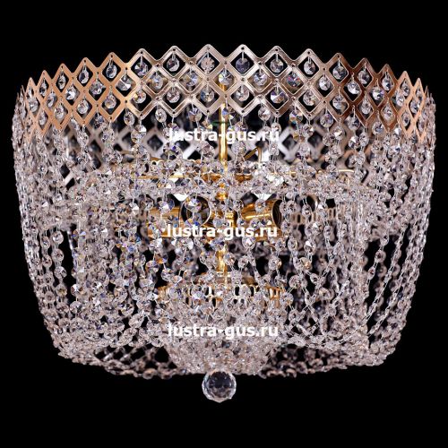 Люстра Водопад корона № 3 в Сочи Гусь Хрустальный