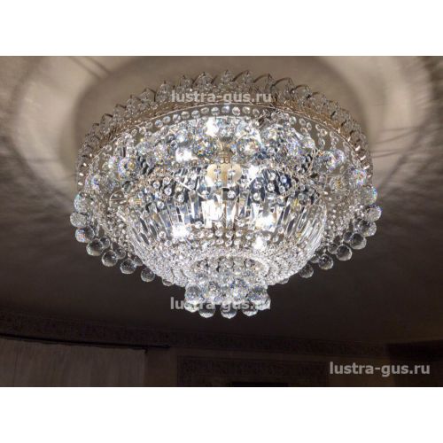 Люстра Водопад шар в Сочи Гусь Хрустальный