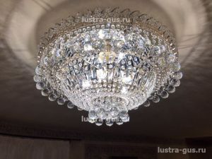 Люстра Водопад шар отзыв и фото покупателя