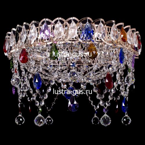 Люстра Паутинка разноцветная в Сочи Гусь Хрустальный