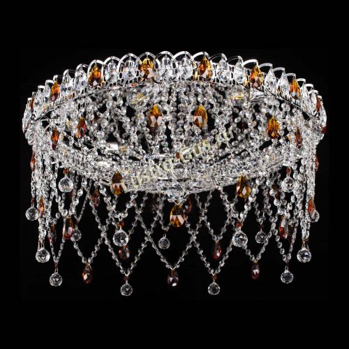 Люстра Паутинка чайная в Сочи Гусь Хрустальный