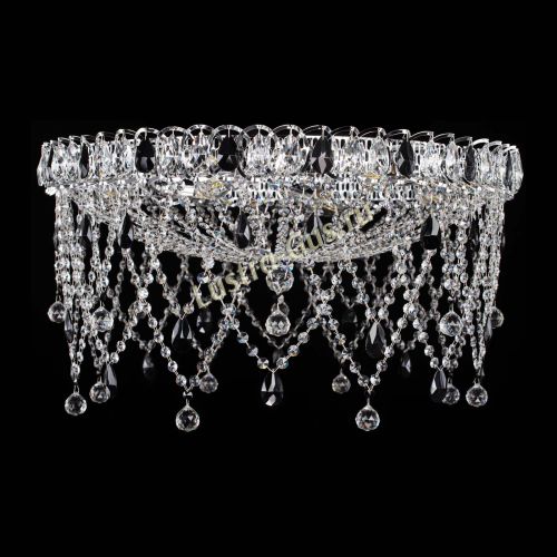 Люстра Паутинка черная в Сочи Гусь Хрустальный