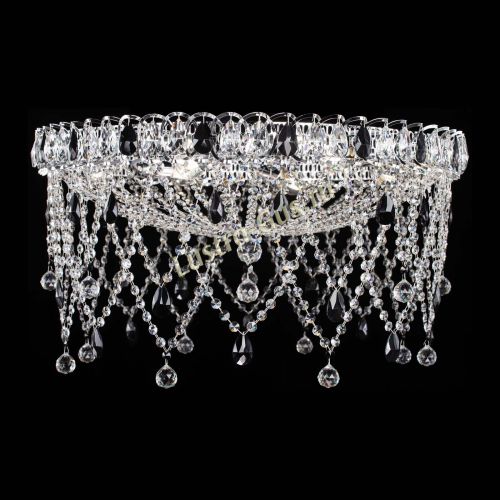 Люстра Паутинка черная в Сочи Гусь Хрустальный