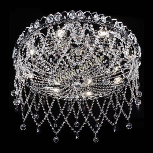 Люстра Паутинка черная в Сочи Гусь Хрустальный