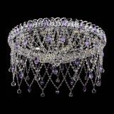 Люстра Паутинка фиолетовая в Сочи