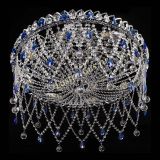 Люстра Паутинка синяя в Сочи