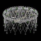 Люстра Паутинка зеленая в Сочи