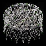 Люстра Паутинка зеленая в Сочи