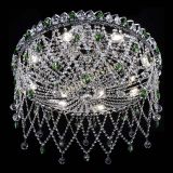 Люстра Паутинка зеленая в Сочи