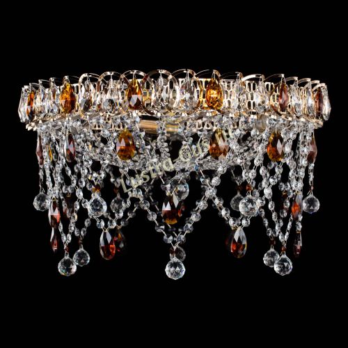 Люстра Паутинка чайная в Сочи Гусь Хрустальный