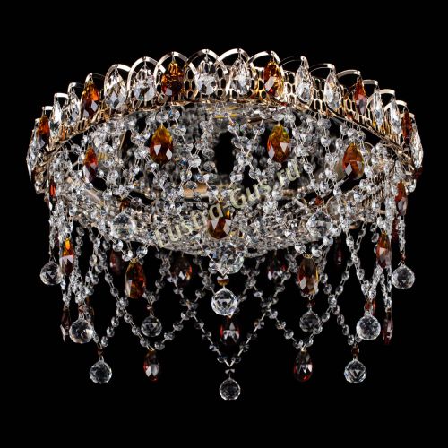 Люстра Паутинка чайная в Сочи Гусь Хрустальный