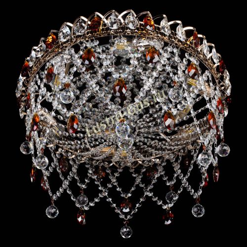 Люстра Паутинка чайная в Сочи Гусь Хрустальный