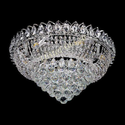 Люстра Пирамида Классика 500 мм шар 40 в Сочи Гусь Хрустальный