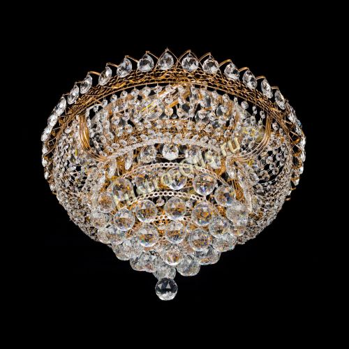 Люстра Пирамида Классика шар 40 в Сочи Гусь Хрустальный