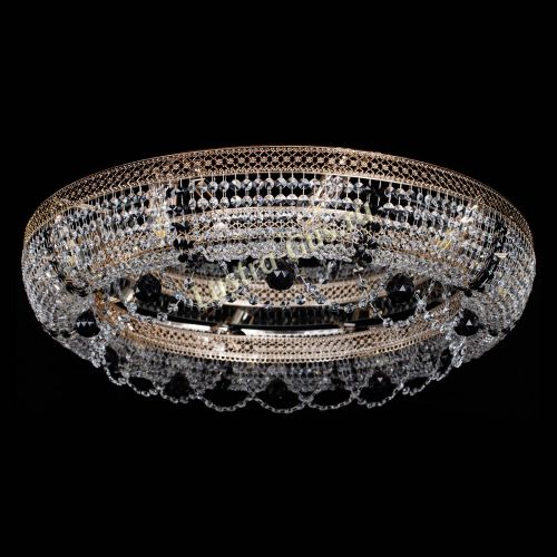 Люстра Снежинка Венеция №10 черная в Сочи Гусь Хрустальный