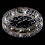 Люстра Снежинка Венеция №10 фиолетовая в Сочи