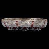 Люстра Снежинка Венеция №10 красная в Сочи