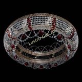 Люстра Снежинка Венеция №10 красная в Сочи