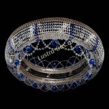 Люстра Снежинка Венеция №10 синяя в Сочи Люстра Снежинка Венеция №10 синяя в Сочи