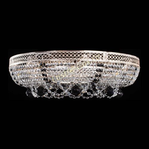 Люстра Снежинка Венеция №8 черная в Сочи Гусь Хрустальный