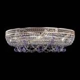 Люстра Снежинка Венеция №8 фиолетовая в Сочи