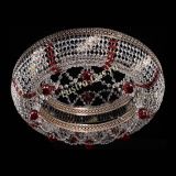 Люстра Снежинка Венеция №8 красная в Сочи