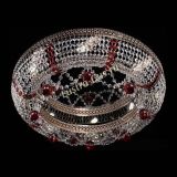 Люстра Снежинка Венеция №8 красная в Сочи