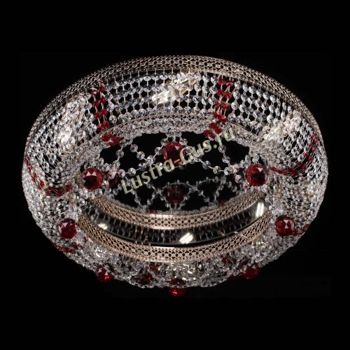 Люстра Снежинка Венеция №8 красная в Сочи Гусь Хрустальный