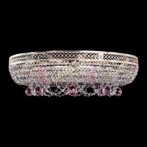 Люстра Снежинка Венеция №8 розовая в Сочи Люстра Снежинка Венеция №8 розовая в Сочи