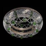 Люстра Снежинка Венеция №8 зеленая в Сочи