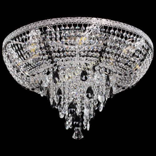 Люстра Токката Пирамида журавлик черная в Сочи Гусь Хрустальный