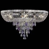 Люстра Токката Пирамида журавлик фиолетовая в Сочи