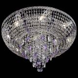 Люстра Токката Пирамида журавлик фиолетовая в Сочи