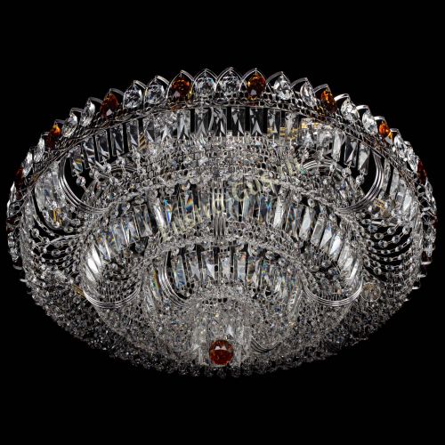 Люстра Тройное Кольцо пластинка чайная в Сочи Гусь Хрустальный