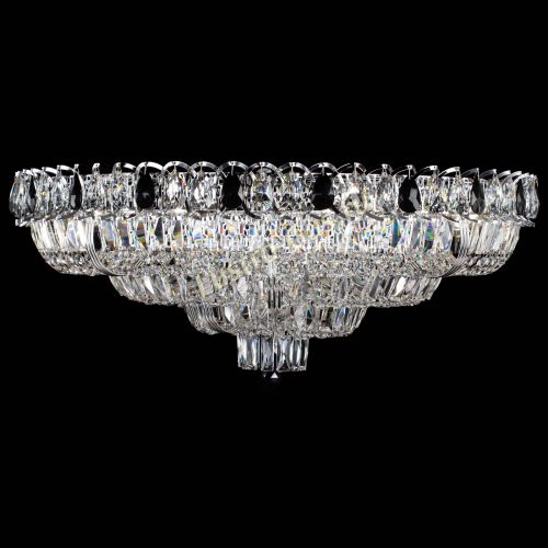 Люстра Тройное Кольцо пластинка черная в Сочи Гусь Хрустальный