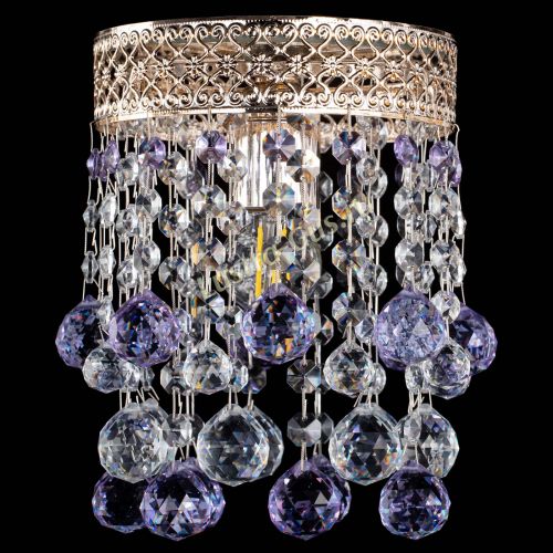 Люстра Венеция №1 шар фиолетовая в Сочи Люстра Венеция №1 шар фиолетовая в Сочи