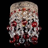Люстра Венеция №1 шар красная в Сочи